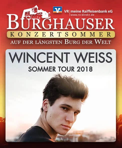 Wincent Weiss - Burghauser Konzertsommer