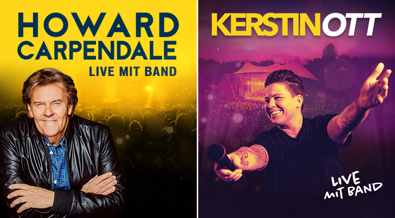 Raiffeisen Kultursommer: HOWARD CARPENDALE kommt zusammen mit KERSTIN OTT!