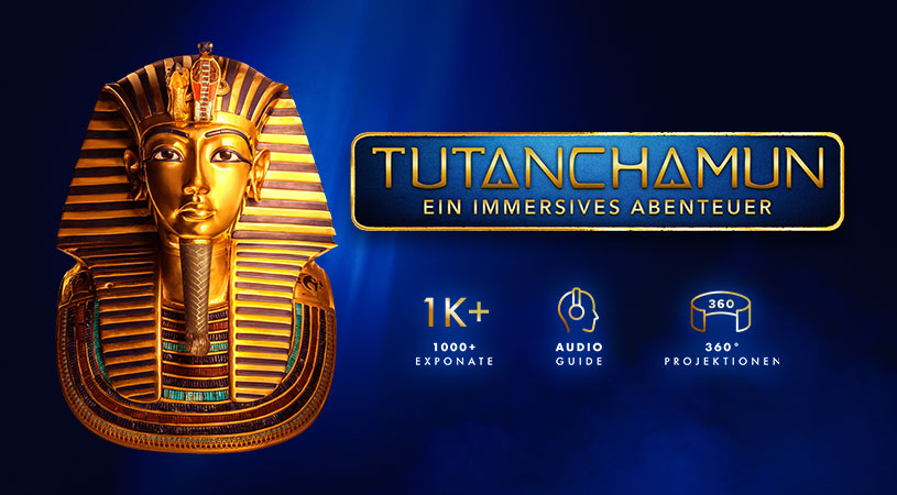"TUTANCHAMUN: Ein Immersives Abenteuer" – Jetzt Tickets für die Ausstellung in Köln sichern!