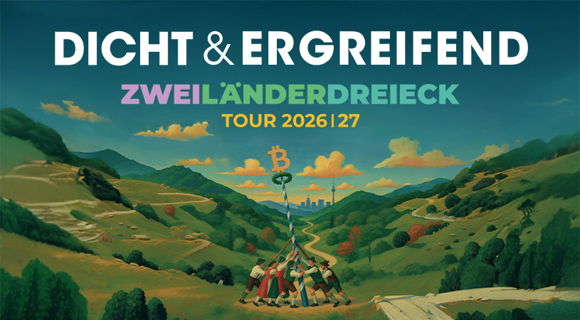 Im "Zweiländerdreieck" direkt nach Passau - dicht & ergreifend gehen 2026 auf große Herbsttour!