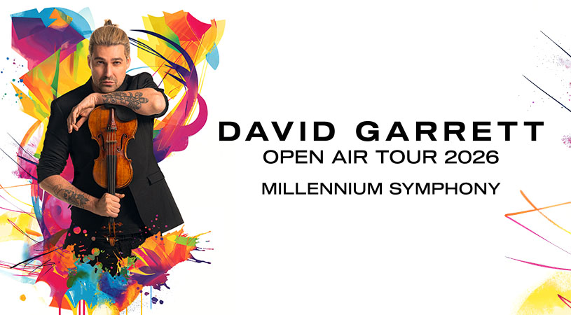 Drittes Highlight beim StadtSommer: David Garrett macht in Kassel Halt!