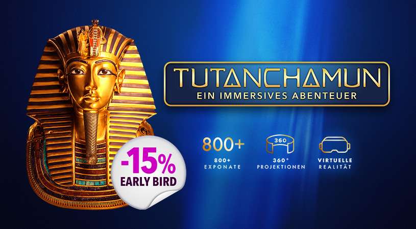 Die legend&auml;re Grabst&auml;tte des Tutanchamun: Ab 6. Mai in Hannover!