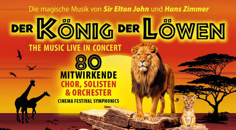 Gro&szlig;artige Musik & eine ber&uuml;hrende Geschichte: "Der K&ouml;nig der L&ouml;wen" begeistert n&auml;chstes Jahr erneut!